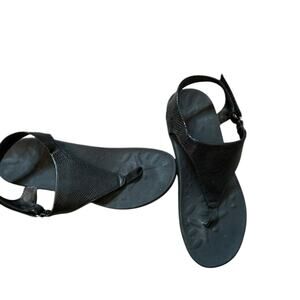 Utenag Orthoedic Arch Support Black Summer Sandals Women’s 10